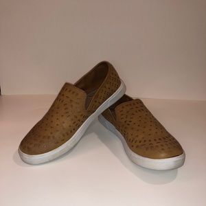 Women’s Sugar Brown Leather Slip On Size 10